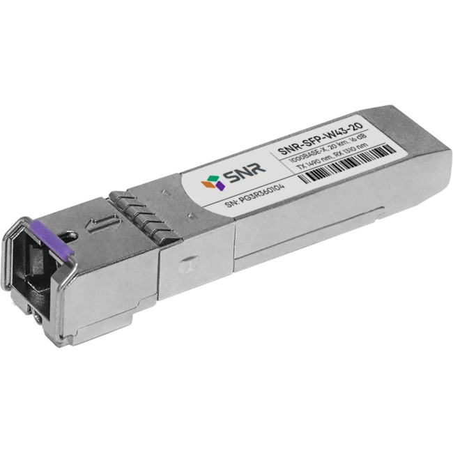 Модуль SNR SNR-SFP-W43-20 Модуль SNR SNR-SFP-W43-20