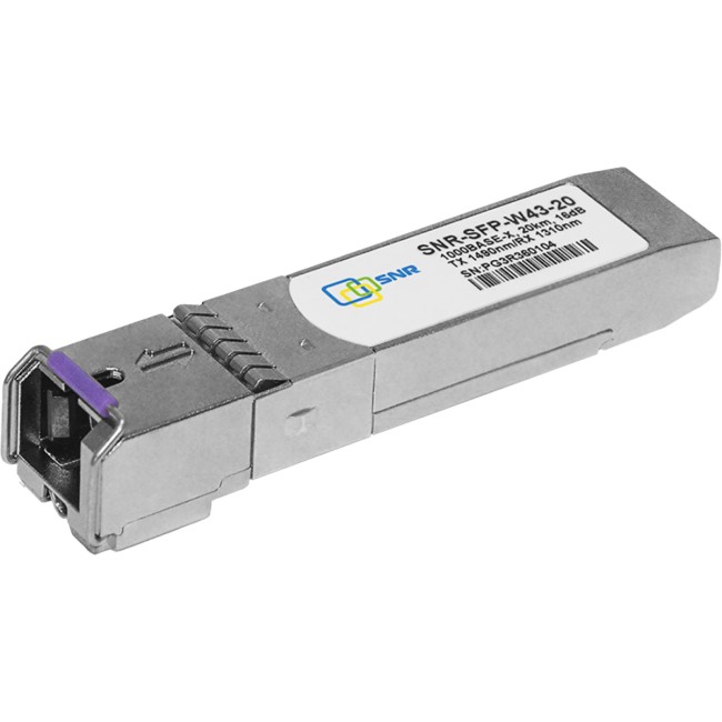 Модуль SNR SNR-SFP-W43-20 Модуль SNR SNR-SFP-W43-20