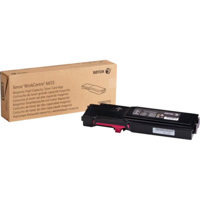 WC6655 Картридж красный, 7.5K Xerox 106R02753 WC6655 Картридж красный, 7.5K Xerox 106R02753