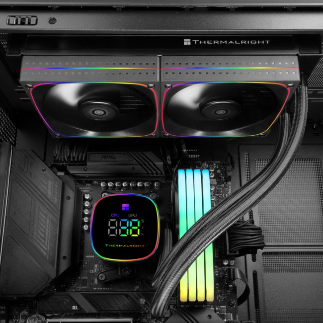 Система жидкостного охлаждения Thermalright Frozen Horizon 240 Digital Black Система жидкостного охлаждения Thermalright Frozen Horizon 240 Digital Black
