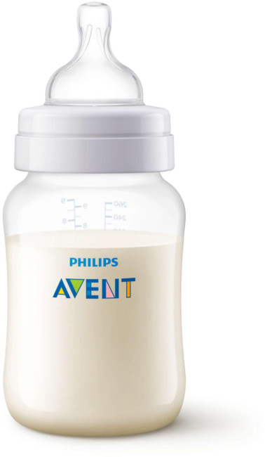 Бутылочка для кормления,Anti-colic, 260 мл, 1шт Philips Avent Anti-colic SCF813/17