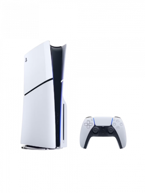 Игровая приставка Sony PlayStation 5 Slim Blue-Ray 1Tb White CFI-2008A Игровая приставка Sony PlayStation 5 Slim Blue-Ray 1Tb White CFI-2008A
