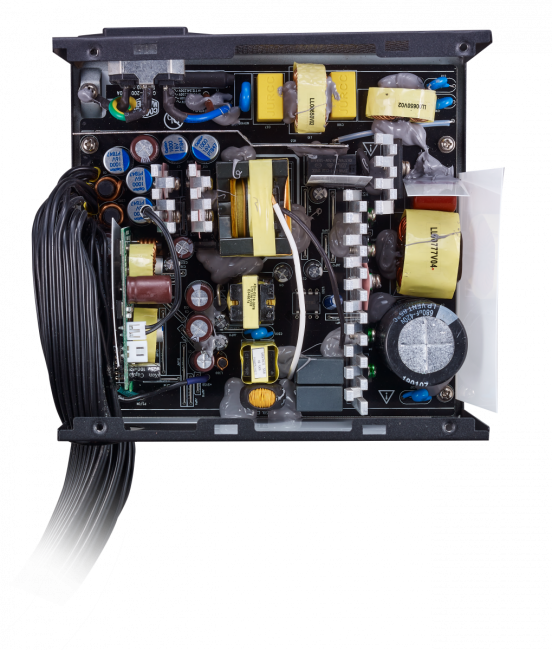 Блок питания 600 Ватт Cooler Master MWE 600W White 230V - V2