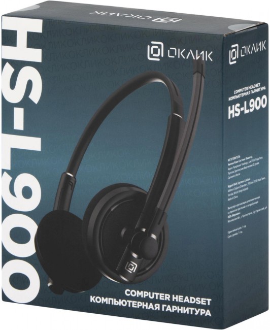 Наушники с микрофоном Oklick 1532022 Наушники с микрофоном Oklick 1532022