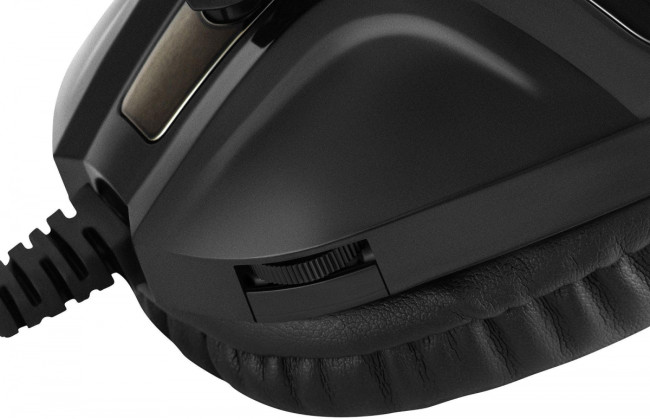 Наушники с микрофоном Oklick HS-L370G ECLIPSE черный 2м мониторные оголовье (1090730) Oklick 1090730