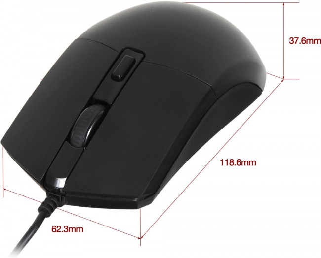 Мышь Oklick 207M черный оптическая 2400dpi USB 4but (1474598) Oklick 1474598 Мышь Oklick 207M черный оптическая 2400dpi USB 4but (1474598) Oklick 1474598