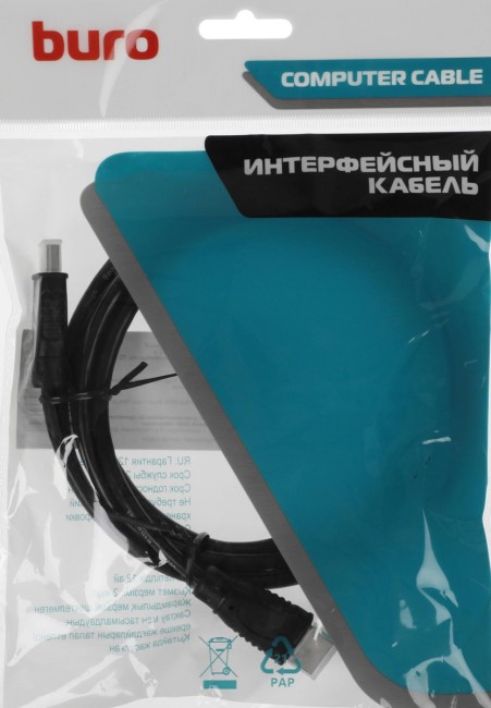 Кабель аудио-видео Buro BU-HDMI-V1.4-2M Кабель аудио-видео Buro BU-HDMI-V1.4-2M
