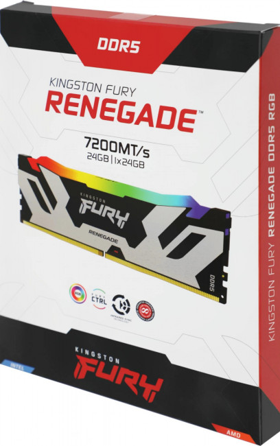 Память DDR5 24GB 7200MHz Kingston KF572C38RSA-24 Память DDR5 24GB 7200MHz Kingston KF572C38RSA-24