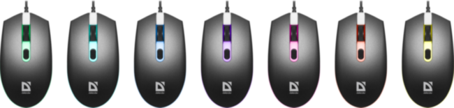 Defender Проводная оптическая мышь Dot MB-986 7цветов,4D,1000/1600dpi Defender Dot MB-986 Defender Проводная оптическая мышь Dot MB-986 7цветов,4D,1000/1600dpi Defender Dot MB-986