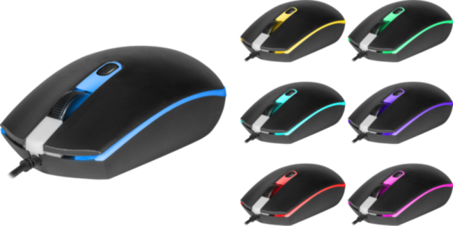 Defender Проводная оптическая мышь Dot MB-986 7цветов,4D,1000/1600dpi Defender Dot MB-986 Defender Проводная оптическая мышь Dot MB-986 7цветов,4D,1000/1600dpi Defender Dot MB-986