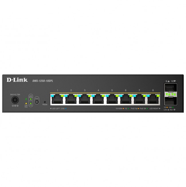 Коммутатор D-Link DMS-1250-10SPL/A1A/6KV Коммутатор D-Link DMS-1250-10SPL/A1A/6KV