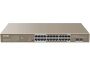 Коммутатор Tenda TEG1126P-24-410W Коммутатор Tenda TEG1126P-24-410W