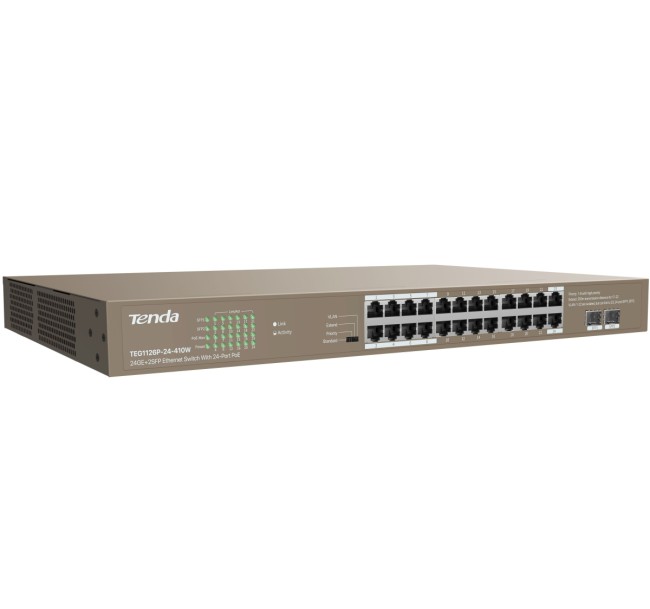 Коммутатор Tenda TEG1126P-24-410W Коммутатор Tenda TEG1126P-24-410W