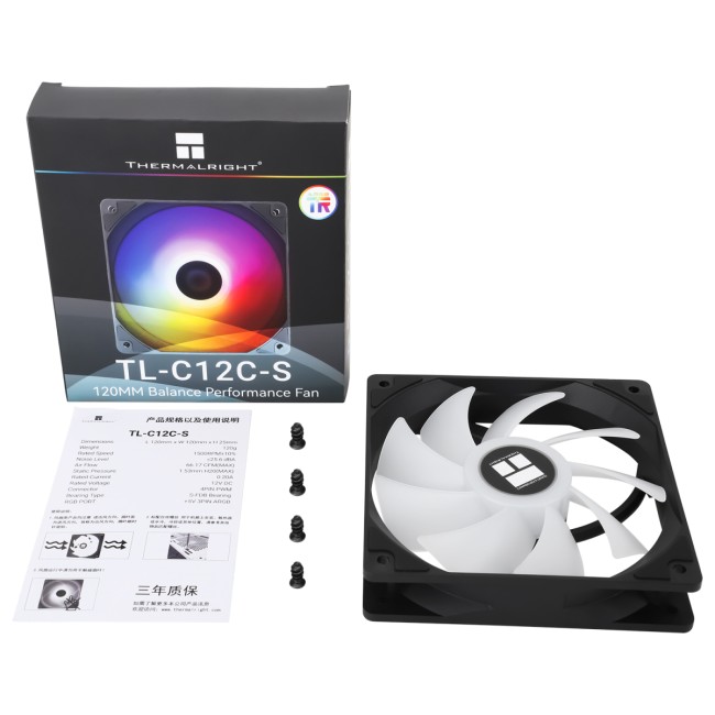 Кулер для корпуса Thermalright Case Cooler TL-C12C-S ARGB Кулер для корпуса Thermalright Case Cooler TL-C12C-S ARGB
