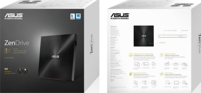 Устройство для записи оптических дисков ASUS SDRW-08U9M-U Устройство для записи оптических дисков ASUS SDRW-08U9M-U