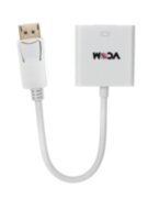 Кабель-переходник DisplayPort M ---> VGA F  0.15м VCOM <CG603> VCOM DisplayPort M ---> VGA F  0.15м