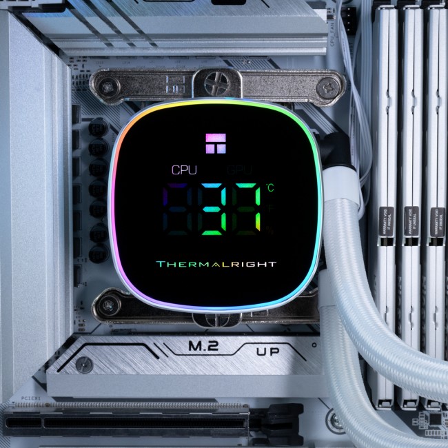 Система жидкостного охлаждения Thermalright Frozen Horizon 240 Digital White Система жидкостного охлаждения Thermalright Frozen Horizon 240 Digital White