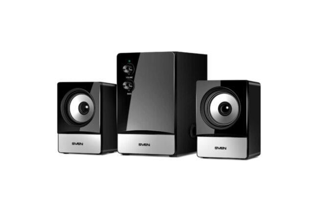 SVEN MS-90, чёрный, акустическая система 2.1, мощность(RMS): 5 Вт+2x.2.5 Вт SVEN MS-90 SVEN MS-90, чёрный, акустическая система 2.1, мощность(RMS): 5 Вт+2x.2.5 Вт SVEN MS-90