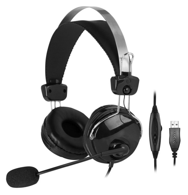 Наушники с микрофоном A4Tech HU-7P