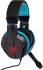 Наушники с микрофоном Oklick HS-L400G ZEUS черный/синий 2.2м мониторные оголовье (359480) Oklick 359480