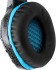 Наушники с микрофоном Oklick HS-L400G ZEUS черный/синий 2.2м мониторные оголовье (359480) Oklick 359480