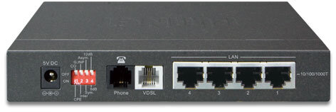 VC-234G конвертер Ethernet в VDSL2, внешний БП PLANET VC-234G
