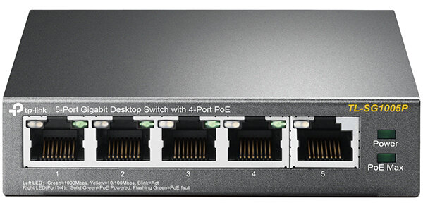 Коммутатор TP-Link TL-SG1005P