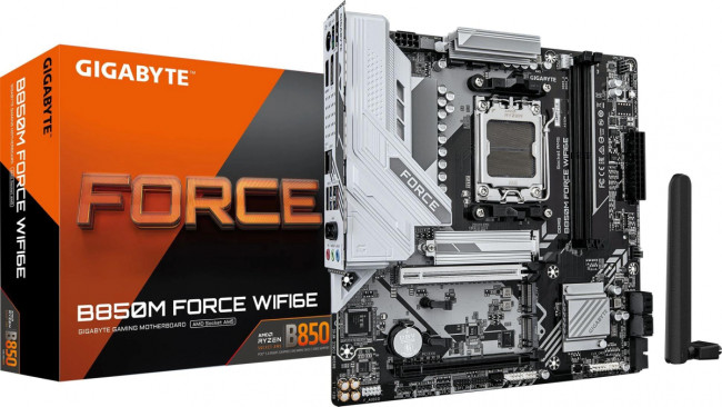 Материнская плата Gigabyte B850M FORCE WF6E Материнская плата Gigabyte B850M FORCE WF6E