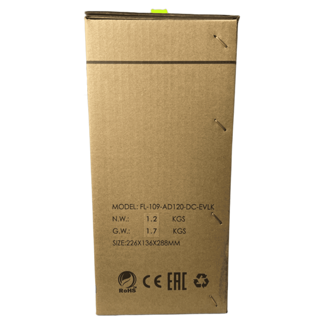 Корпус EVELK с блоком питания 120Вт Foxline FL-109-AD120-DC-EVLK