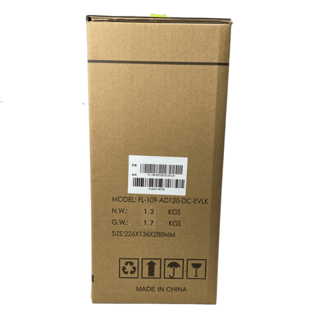 Корпус EVELK с блоком питания 120Вт Foxline FL-109-AD120-DC-EVLK