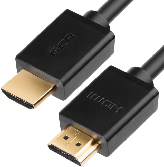 Greenconnect Кабель 1.5m HDMI версия 2.0, HDR 4:2:2, Ultra HD, 4K 60 fps 60Hz/5K*30Hz, 3D, AUDIO, 18.0 Гбит/с, 28/28 AWG, OD7.3mm, тройной экран, черный, GCR-HM411-1.5m Greenconnect HDMI (m) - HDMI (m) 1.5м