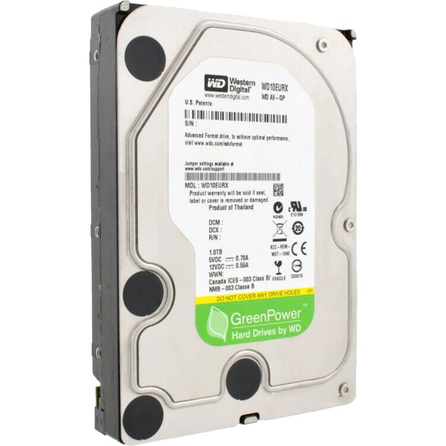 Жесткий диск WD AV-GP 1Tb (WD10EURX-63UY4Y0) Жесткий диск WD AV-GP 1Tb (WD10EURX-63UY4Y0)