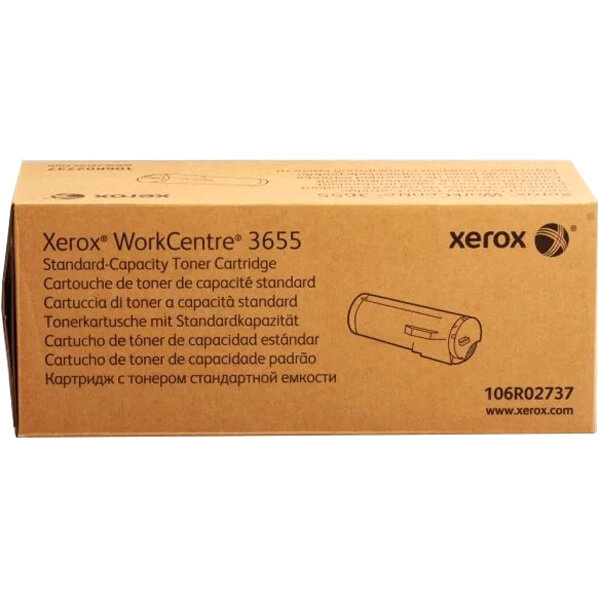 WC3655 Картридж стандартной ёмкости (6100 стр) Xerox 106R02737 WC3655 Картридж стандартной ёмкости (6100 стр) Xerox 106R02737