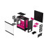 Корпус ПК без блока питания Корпус Design Pop Air RGB Magenta Core TG Clear Tint (FD-C-POR1A-03)