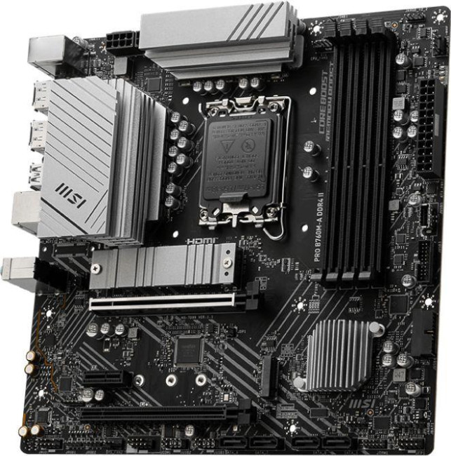 Материнская плата MSI PRO B760M-A DDR4 II Материнская плата MSI PRO B760M-A DDR4 II