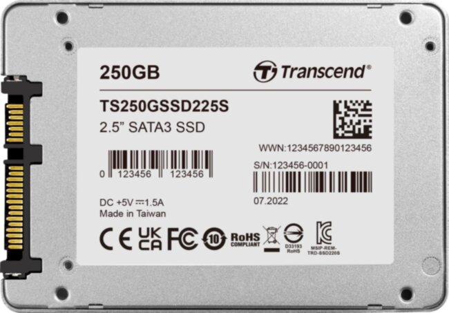 Твердотельный накопитель Transcend TS500GSSD225S Твердотельный накопитель Transcend TS500GSSD225S