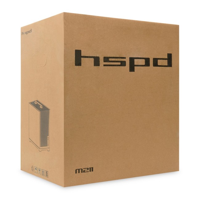 Корпус без блока питания HSPD M211-TGBK Корпус без блока питания HSPD M211-TGBK