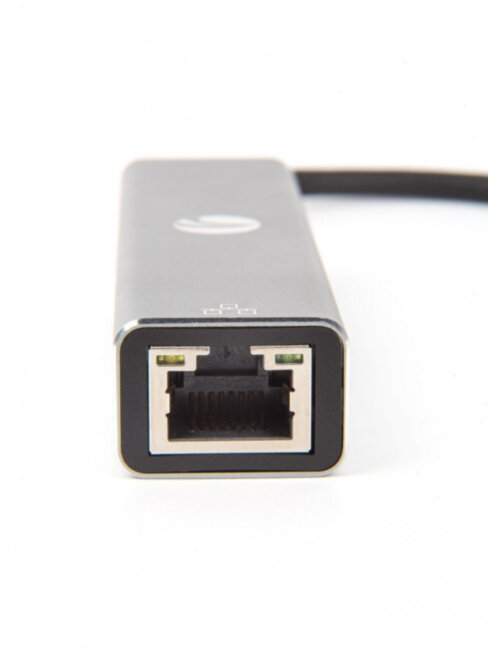 Кабель-концентратор USB 3.1 Type-Cm --> RJ-45+3port USB3.0(f) Aluminum Shell VCOM <DH311A> VCOM DH311A Кабель-концентратор USB 3.1 Type-Cm --> RJ-45+3port USB3.0(f) Aluminum Shell VCOM <DH311A> VCOM DH311A