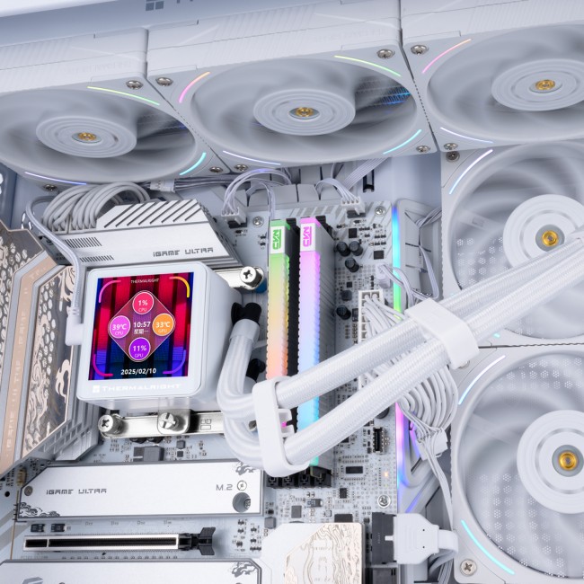 Система жидкостного охлаждения Thermalright Frozen Vision 360 V2 White Система жидкостного охлаждения Thermalright Frozen Vision 360 V2 White
