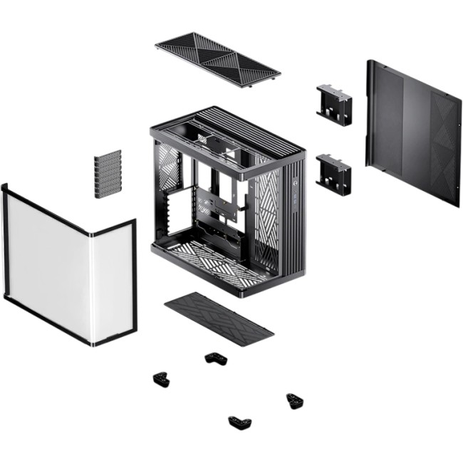 Корпус без блока питания JONSBO TK-4 Black Корпус без блока питания JONSBO TK-4 Black