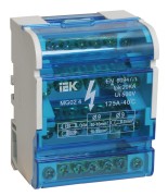 Шины на DIN-рейку в корпусе (кросс-модуль) ШНК 4х7 3L+PEN ИЭК ITK YND10-4-07-100 Шины на DIN-рейку в корпусе (кросс-модуль) ШНК 4х7 3L+PEN ИЭК ITK YND10-4-07-100