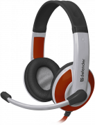 Defender Игровая гарнитура Warhead G-120 красный + белый, кабель 2 м Defender Warhead G-120 Defender Игровая гарнитура Warhead G-120 красный + белый, кабель 2 м Defender Warhead G-120