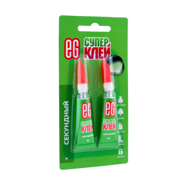 Секундный клей Еврогарант 3г. 2 шт на блистере Секундный клей Еврогарант 3г. 2 шт на блистере Секундный клей Еврогарант 3г. 2 шт на блистере Секундный клей Еврогарант 3г. 2 шт на блистере