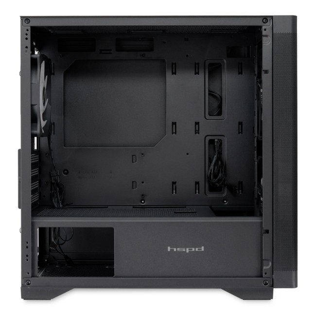 Корпус без блока питания HSPD M320-TGBK-ARGB