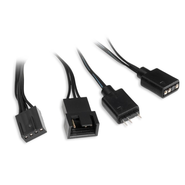 Корпус без блока питания HSPD M320-TGBK-ARGB