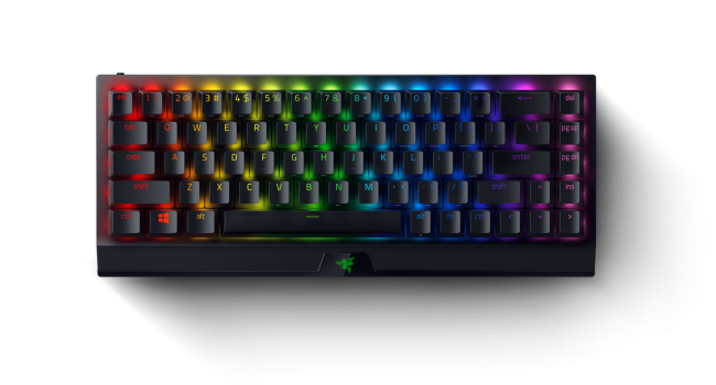 Игровая клавиатура Razer BlackWidow V3 Mini HyperSpeed (Green Switch) - Russian Layout Razer BlackWidow V3 Mini