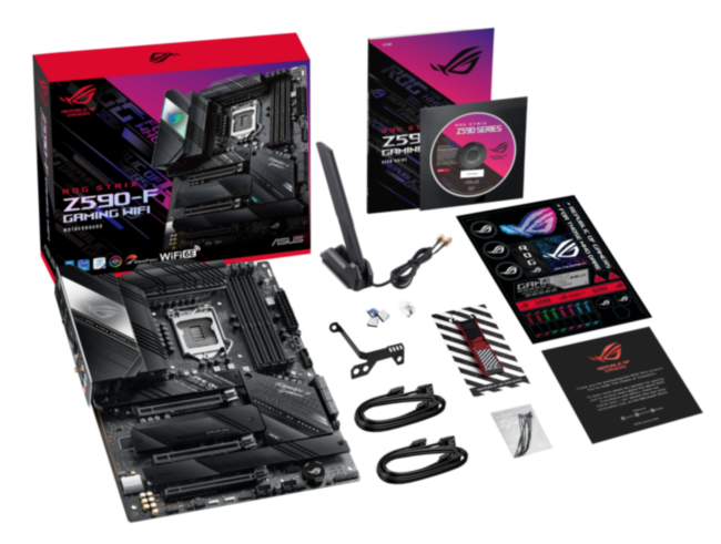 Материнская плата ASUS ROG STRIX Z590-F GAMING WIFI