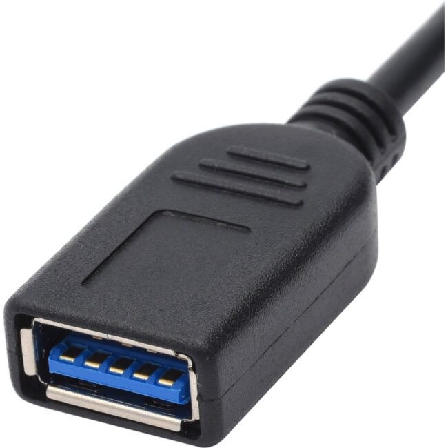 Переходник Type-C(m) <=> USB 3.0 AF (OTG), черный ATcom AT1310 Переходник Type-C(m) <=> USB 3.0 AF (OTG), черный ATcom AT1310
