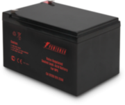 Батарея POWERMAN Battery CA12120, напряжение 12В, емкость 12Ач,макс. ток разряда 180А, макс. ток заряда 3.6А, свинцово-кислотная типа AGM, тип клемм F2, Д/Ш/В 151/98/94, 3.6 кг. Powerman CA12120/UPS