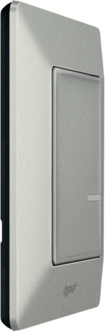 VLN-l АЛЮ Выкл 1к б/п Умный беспроводной выключатель Legrand серия Valena Life with NETATMO, Цвет Алюминий. Выключатель 1-клавишный, Управление со смартфона, Zigbee 2,4 ГГц. Рамка в комплекте. VLN-l АЛЮ Выкл 1к б/п Умный беспроводной выключатель Legrand серия Valena Life with NETATMO, Цвет Алюминий. Выключатель 1-клавишный, Управление со смартфона, Zigbee 2,4 ГГц. Рамка в комплекте.